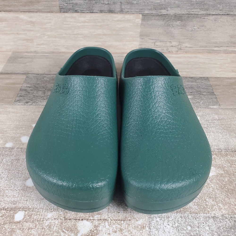 Birkenstock Super-Birki Clogs Mens 8 Womens 10 Walking Shoes Green Slip On - Picture 2 of 11